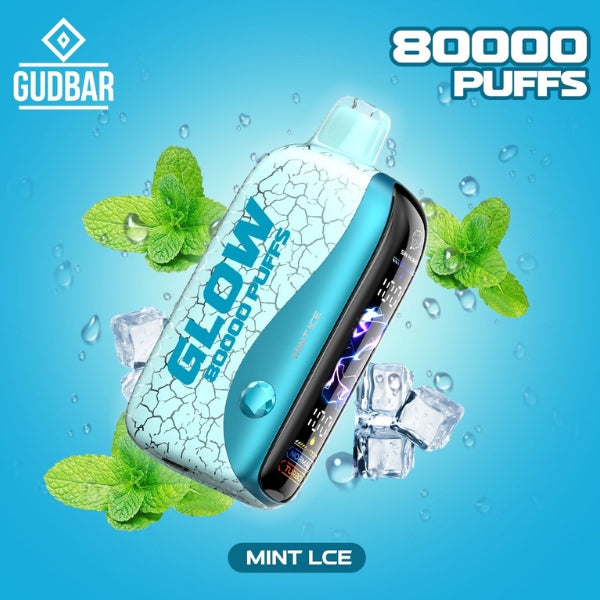 GudBar Glow 80000 Puffs – Mint Ice