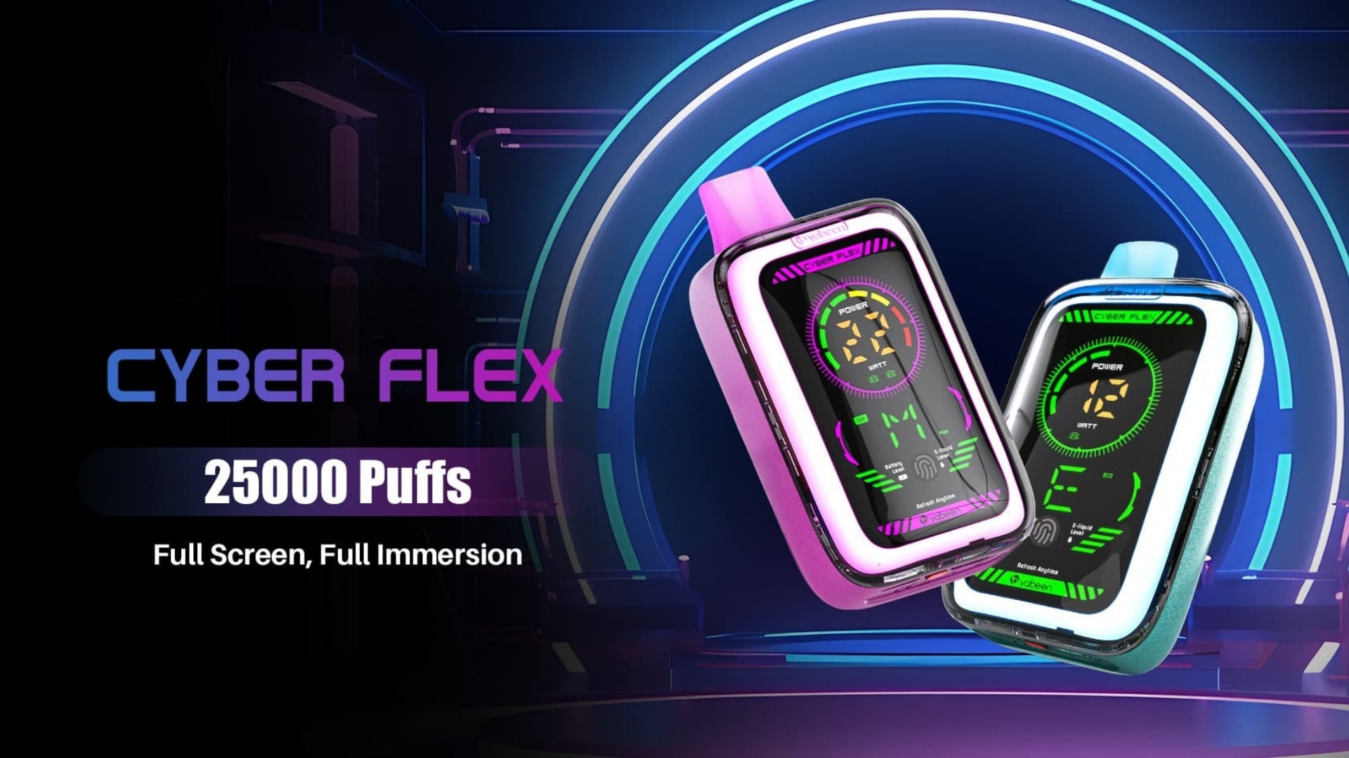 Comprar Caja de Vaper Muss Vabeen Cyber Flex 25000 puff