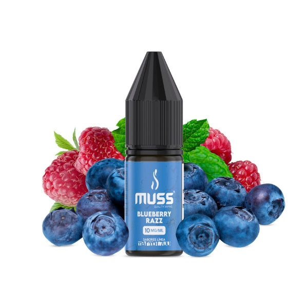 Sales de Nicotina Muss Marmol Salt Blueberry Razz 10 ml  Vaper Stock