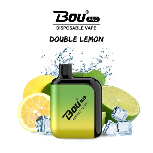 Comprar Vaper Desechable Bou Pro 7000 Puffs Double Lemon sin nicotina