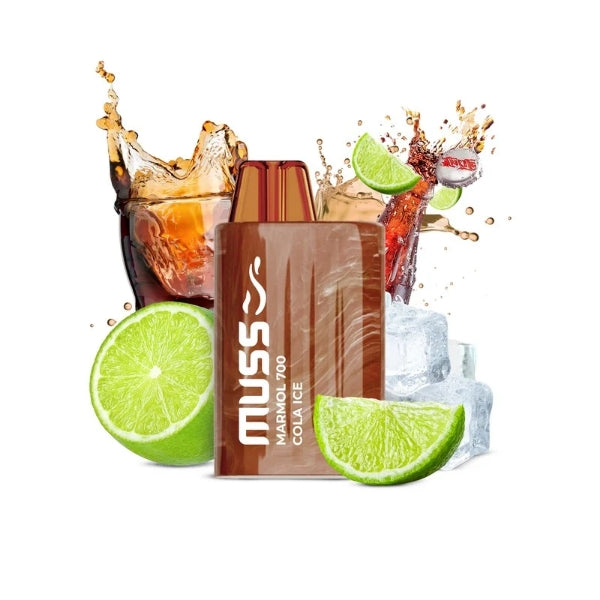 Comprar Vaper Desechable Muss Marmol 700 Puffs Cola Ice con nicotina