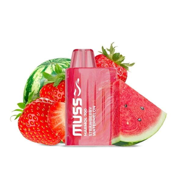 Vaper Desechable Muss Mrmol 700 Puffs Strawberry Watermelon  Vaper Stock
