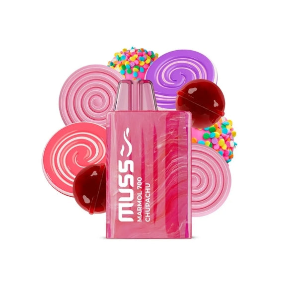 Comprar Vaper desechable Muss Marmol 700 Puffs Chupachu con nicotina