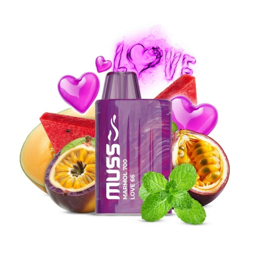Comprar Vaper desechable Muss Marmol 700 Puffs Love 66