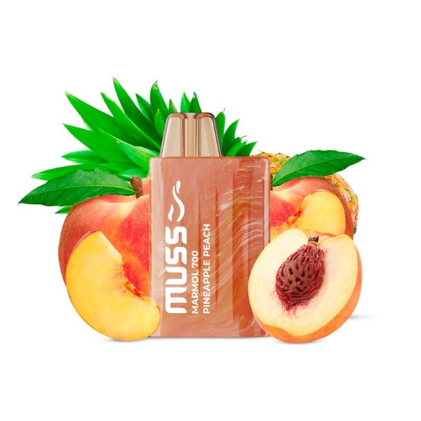 Comprar Vaper desechable Muss Marmol 700 Puffs Pineapple Peach