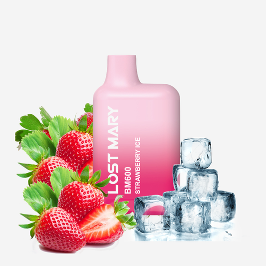 Comprar vaper desechable Lost Mary BM600 Puffs Strawberry Ice