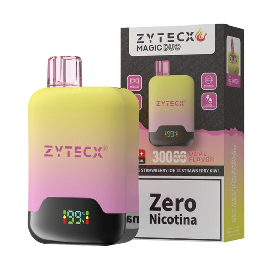 Vaper Desechable Zytecx Doble sabor 30.000 Puff Triple Strawberry y Strawberry Kiwi