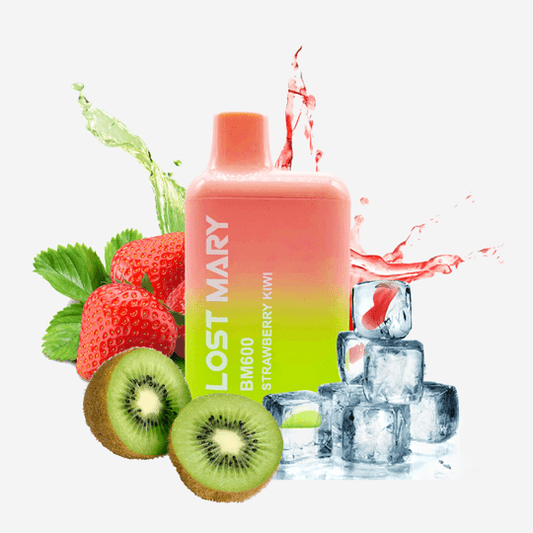 Compar Vaper desechable Lost Mary BM600 Puffs Strawberry Kiwi