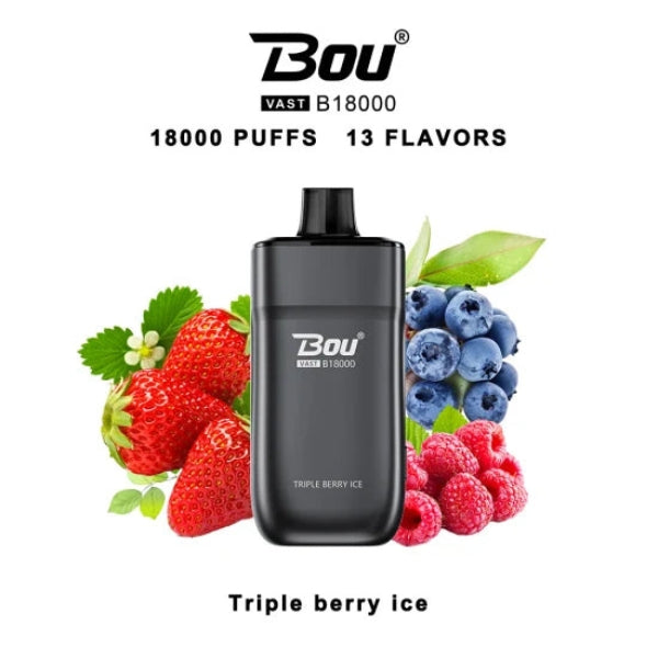 Bou VAST B1800 Triple Berry ice