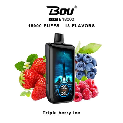 Bou VAST B1800 Triple Berry ice