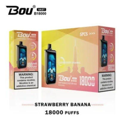 Bou VAST B1800 Strawberry Banana