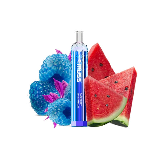 Comprar Vaper Desechable Muss Crystal 800 Puffs Sabor Raspberry Watermelon con nicotina