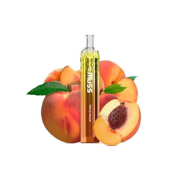 Comprar Vaper Desechable Muss Crystal 800 Puffs Triple Peach