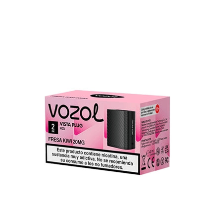 Vozol Vista Plug 10.000 Puff Fresa Kiwi Capsula