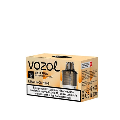 Vozol Vista Plug 10.000 Puff Lima Limón Capsula