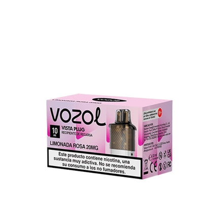 Vozol Vista Plug 10.000 Puff Limonada Rosa Capsula