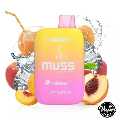 Comprar Vaper Desechable Muss Cyber Flex Juicy Peach Ice 25000 Puffs 