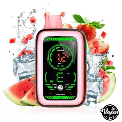 Comprar Vaper Desechable Muss Cyber Flex Strawberry Watermelon 25000 Puffs Frontal