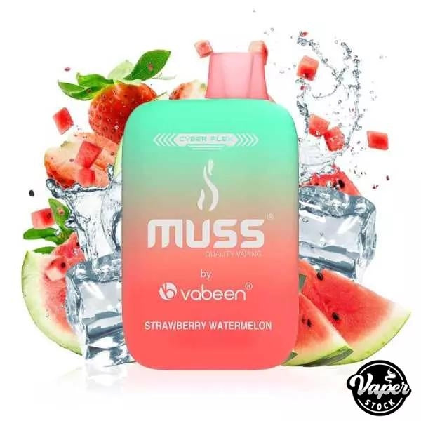 Comprar Vaper Desechable Muss Cyber Flex Strawberry Watermelon (Sabor Lush ice) 25000 Puffs