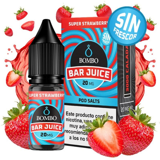 Bombo bar Salt Super Strawberry
