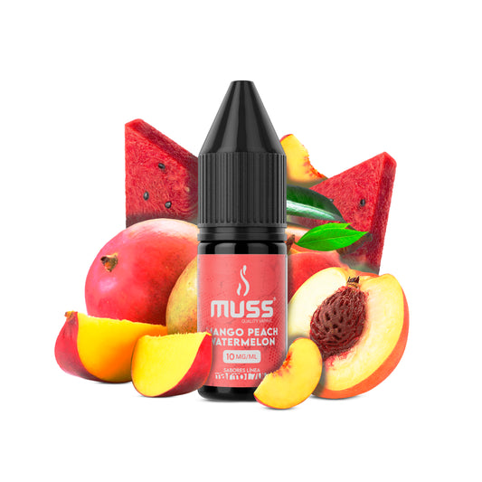 Sales de Nicotina Muss Mármol Salt Mango Peach Watermelon  10 ml