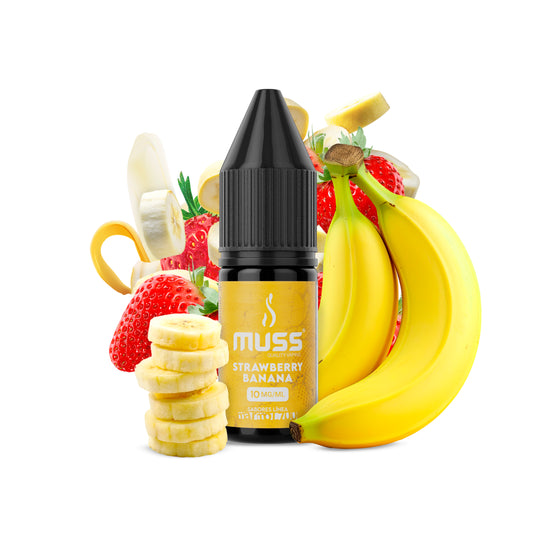 Sales de Nicotina Muss Mármol Salt Strawberry Banana 10 ml