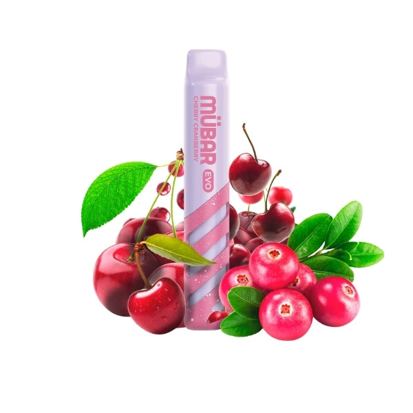 Comprar-vaper-desechable-mubar-evo-cherry-cranberry