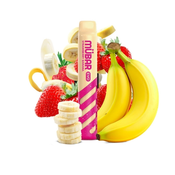 Comprar-vaper-desechable-mubar-evo-strawberry-banana