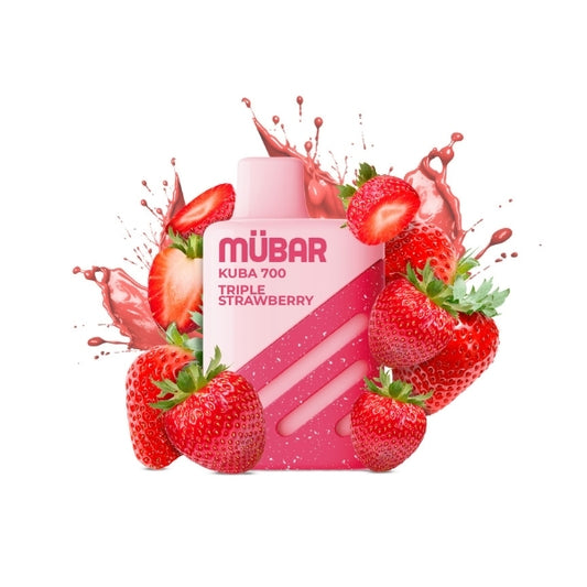 Comprar-vaper-desechable-mubar-kuba-700-Triple-strawberry