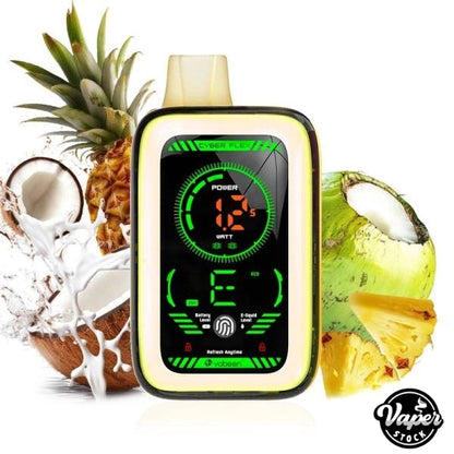 comprar Vaper Desechable Muss Cyber Flex 25000 Puffs Pineapple Coconut 1