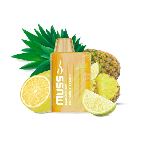 Comprar Vaper Desechable Muss Marmol 700 Puffs Pineapple Lemon con nicotina