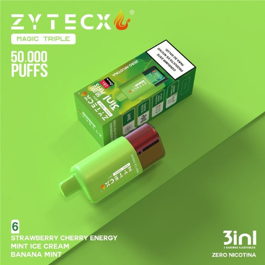 Vaper Triple Sabor Zytech 50.000 Nº6