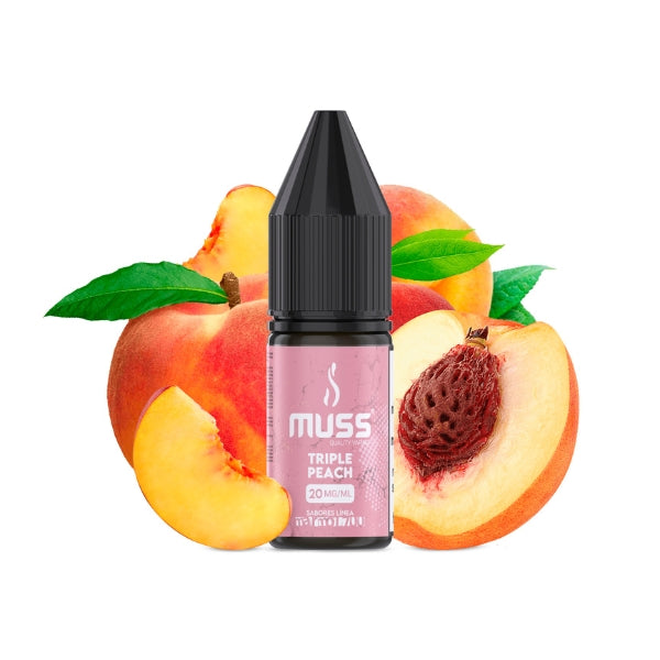 Comprar Sales de Nicotina Muss Mármol Salt Triple Peach 