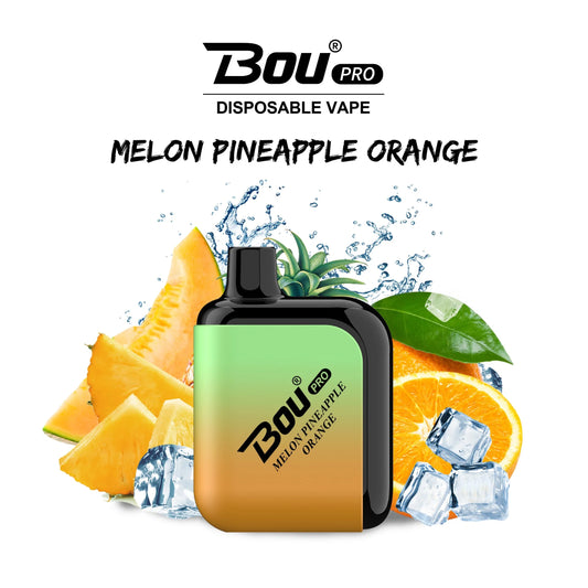 Comprar Vaper Bou Pro 7000 puffs Melon Pineapple orange sin nicotina