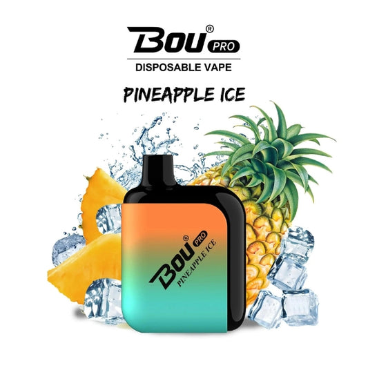Comprar Vaper Desechable Bou Pro 7000 Puff Pineapple Ice sin nicotina