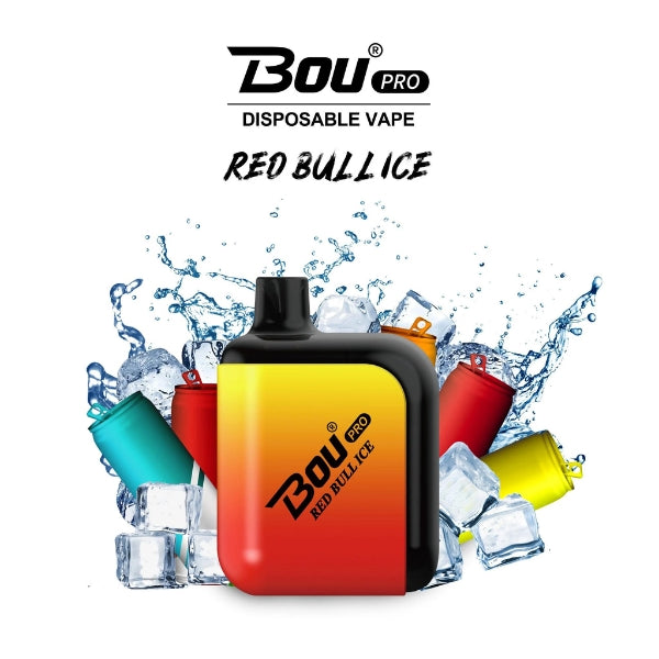 Comprar Vaper Desechable Bou Pro 7000 Puff Red bull Ice sin nicotina