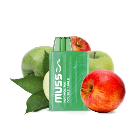 Comprar Vaper Desechable Muss Marmol 700 Puffs  Double Apple con nicotina