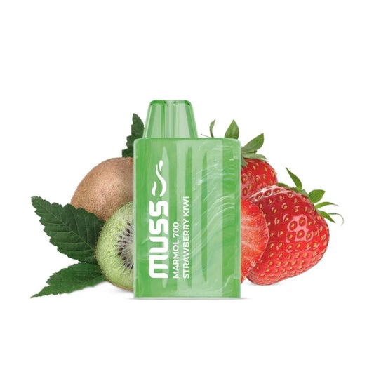 Comprar Vaper Desechable Muss Marmol 700 Puffs Straberry Kiwi con nicotina