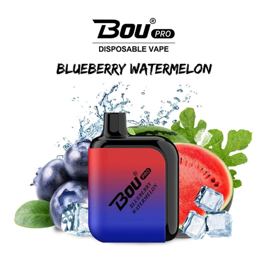 Comprar Vaper desechable Bou Pro 7000 Puffs Blueberry Watermelon sin nicotina