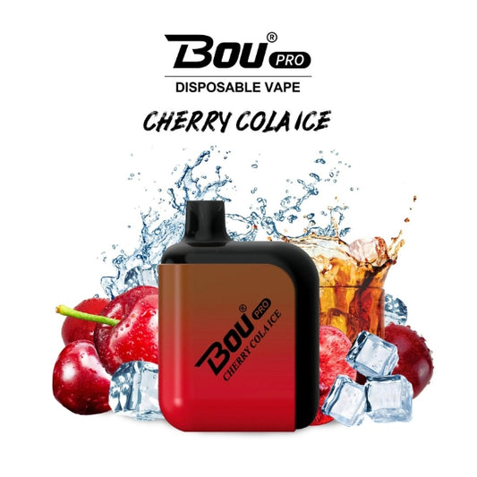 Comprar Vaper desechable Bou Pro 7000 Puffs Cherry Cola Ice sin nicotina