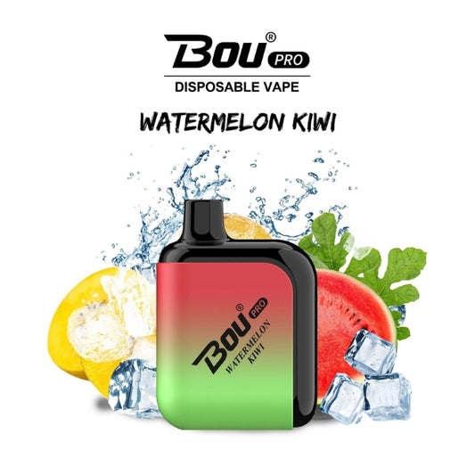 Comprar Vaper desechable Bou Pro 7000 Puffs Watermelon Kiwi sin nicotina