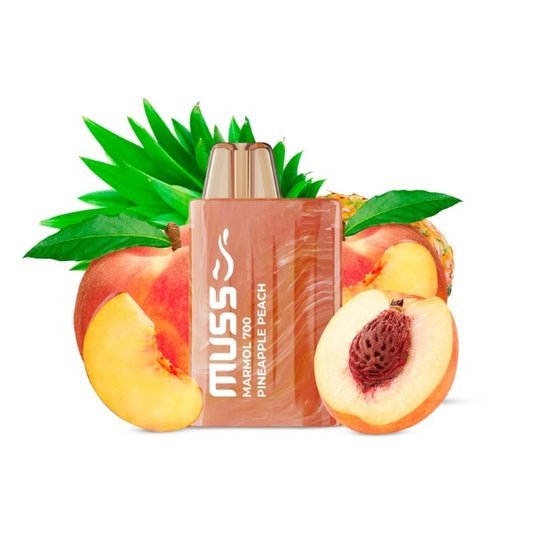 Comprar Vaper desechable Muss Marmol 700 Puffs Pineapple Peach