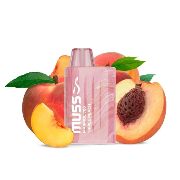 Comprar Vaper desechable Muss Marmol 700 Puffs Triple Peach con nicotina
