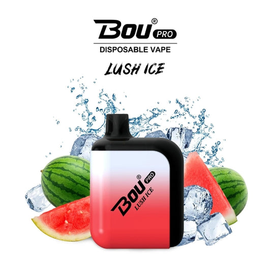 Comprar vaper desechable Bou Pro 7000 Puffs Lush Ice sin nicotina