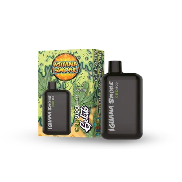 Comprar Vaper Desechable CBD Gelato Pocket CBD 900 puffs by Iguana Smoke