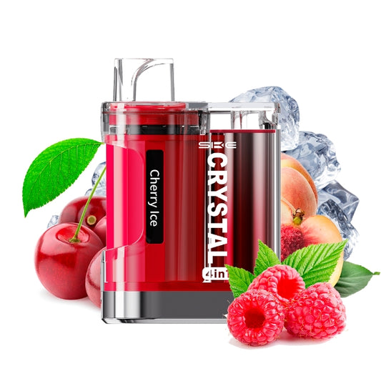  Vaper Desechable SKE Cristal 4 en 1  2400 Puffs Pink Mix