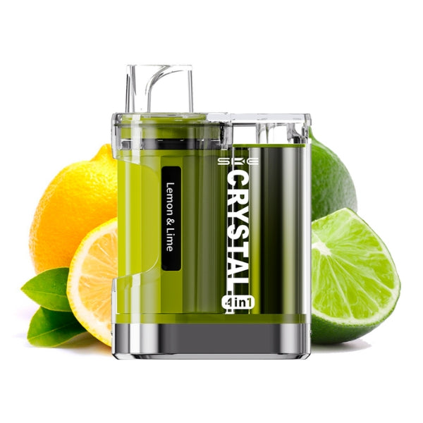  Vaper Desechable SKE Cristal 4 en 1  Lemon Lime 2400 Puffs 