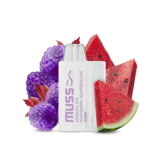 Vaper desechable Muss Marmol 700 Puffs Raspberry Watermelon sin nicotina
