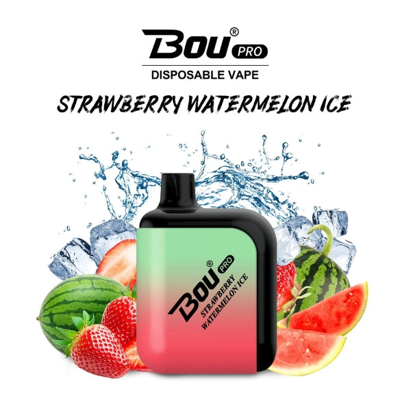 comprar vaper desechable Bou Pro 7000 Puffs Strawberry Watermelon Ice sin nicotina